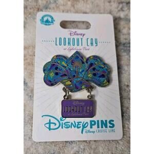 NEW Disney Cruise Line 2024 Lookout Cay Dangle Collectible Pin